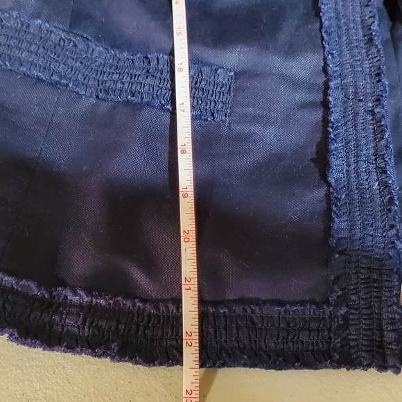 Talbots Linen Blend Dark Navy Sz. 6 Jacket - Picture 9 of 11